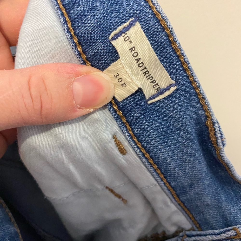 Madewell 10” Roadtripper jeans medium wash 30P - Picture 4 of 4